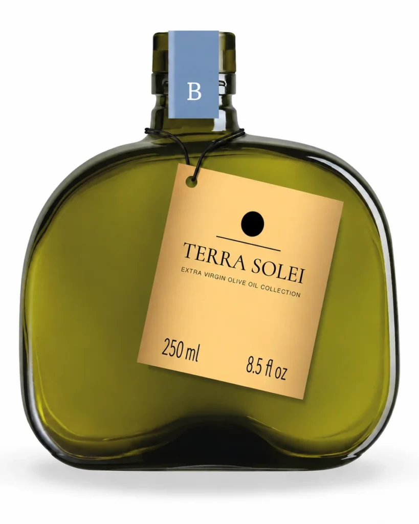 Terra Solei Balanced Picudo 250 ml bottle with the Terra Solei tag